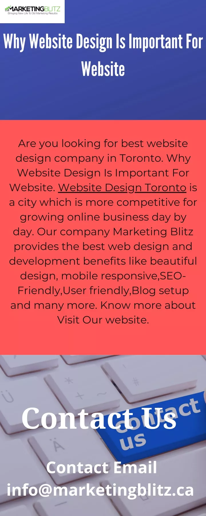 why website design is important for website