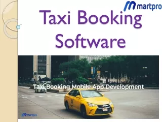 taxi booking software