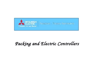 packing and electric controllers packing