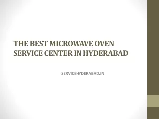 One of the best Micro-Oven service center in Hyderabad