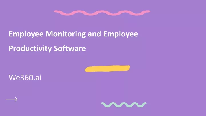 employee monitoring and employee productivity