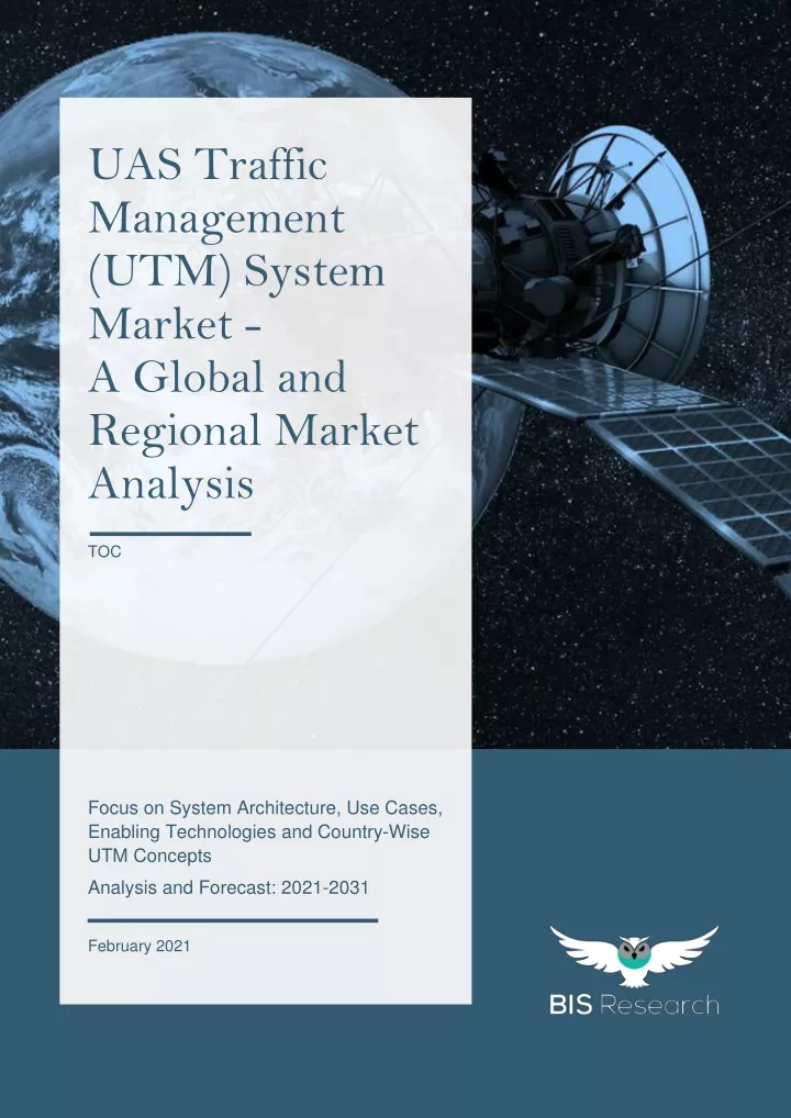 uas traffic management utm system market a global