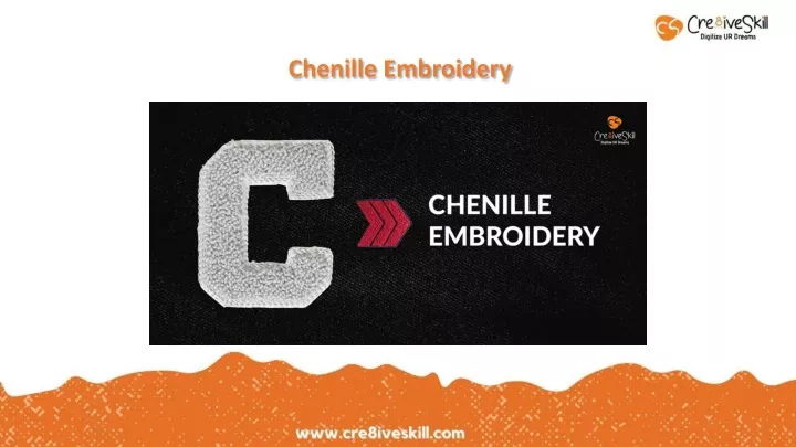 chenille embroidery