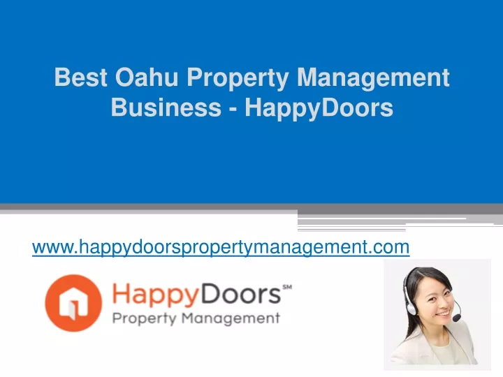 best oahu property management business happydoors