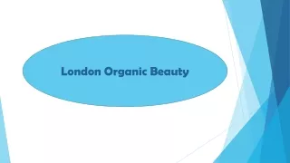 Organic Beauty Products UK