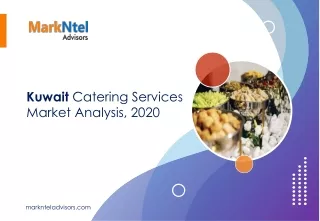 Kuwait Catering Services Market Analysis Till 2025