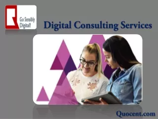 Digital Consulting Services