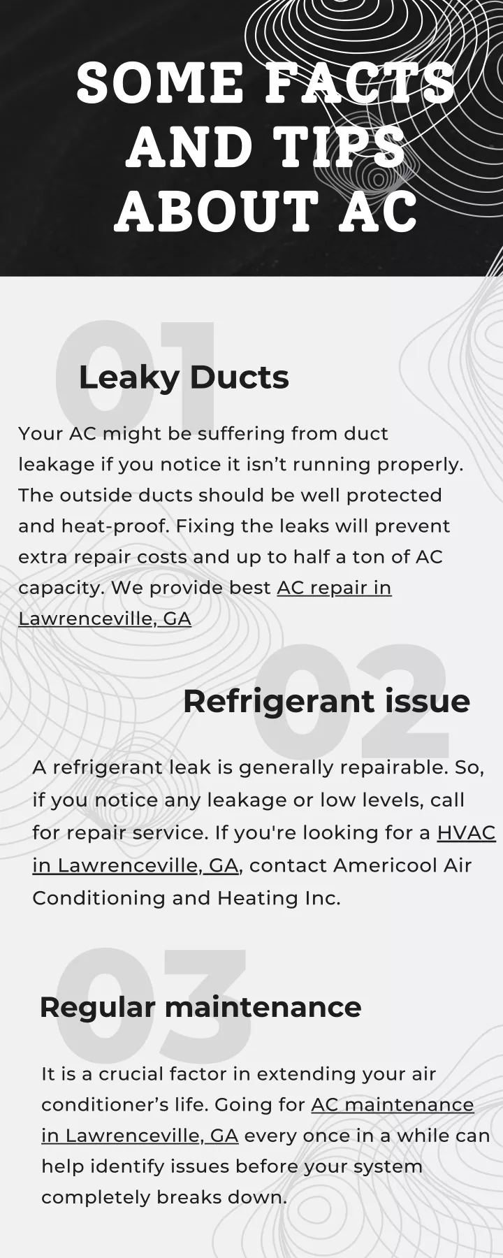 some facts and tips about ac 01 leakage