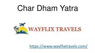 char dham yatra