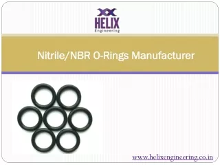 Leading Nitrile-NBR O-Rings Manufacturer