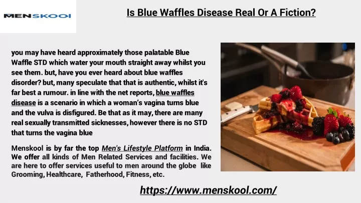 is blue waffles disease real or a fiction