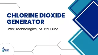 chlorine dioxide generator