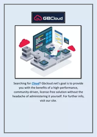 Cloud | Gbcloud.net