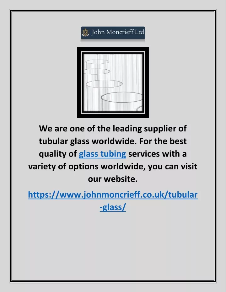 we are one of the leading supplier of tubular