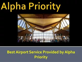 alpha priority