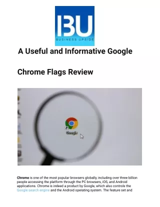 a useful and informative google