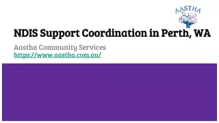 NDIS Support coordination in Perth,WA  | NDIS Support Service in Perth