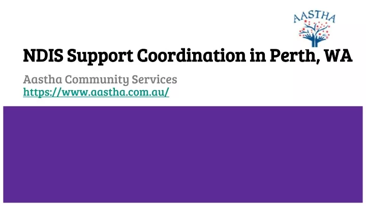 ndis support coordination in perth wa