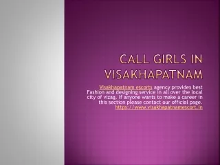 call girls in visakhapatnam