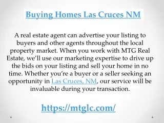 Buying Homes Las Cruces NM