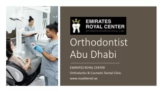 Orthodontist Abu Dhabi