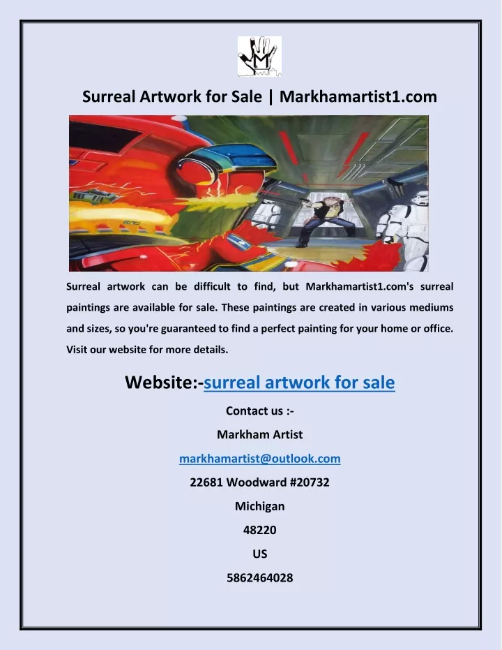 surreal artwork for sale markhamartist1 com