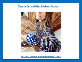 tips to get a better fashion sense