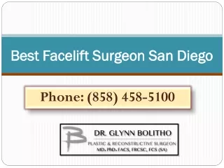 Best Facelift Surgeon San Diego