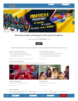 Imagicaa Passport - a Passport to Happiness whole Year at Imagicaa  Imagicaa Tickets Offers