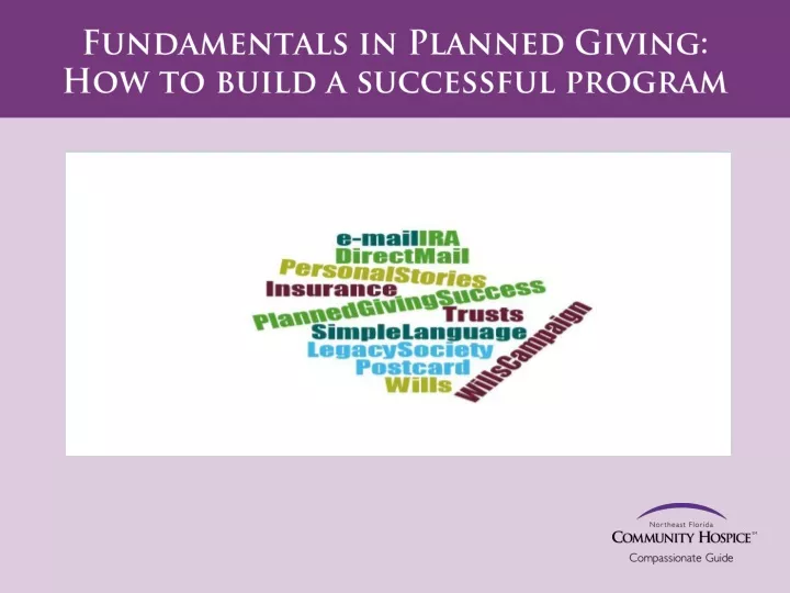 fundamentals in planned giving how to build a successful program