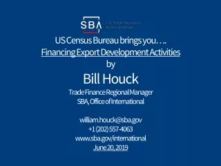 What’s this all about Are you ready? Overview of US Export Assistance Center US Commercial Service