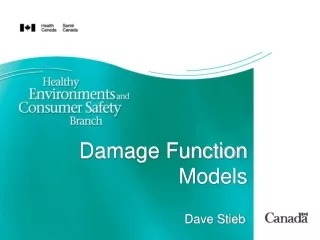 Damage Function Models