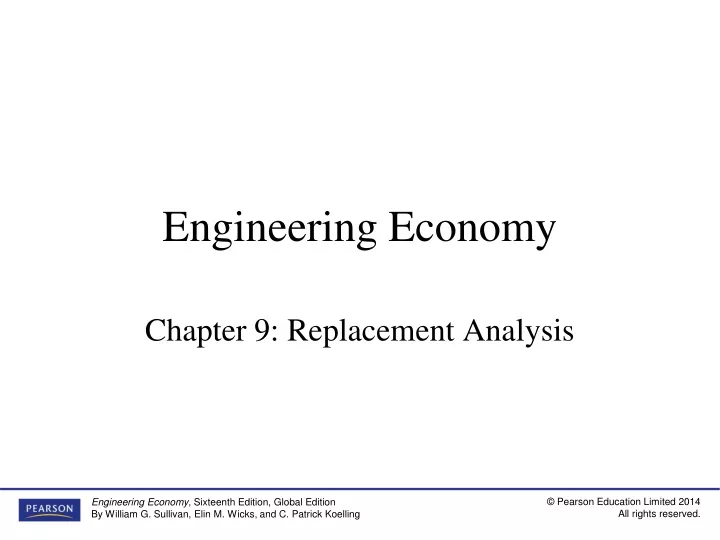 engineering economy