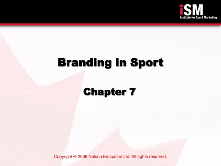 branding in sport