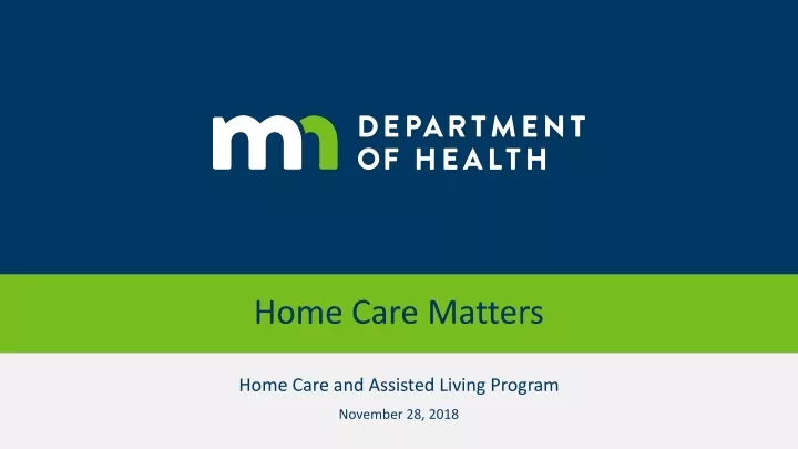 home care matters