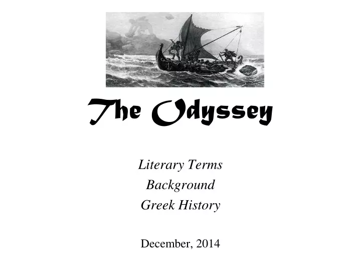 the odyssey