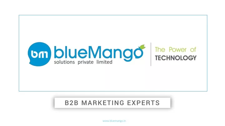b2b marketing experts