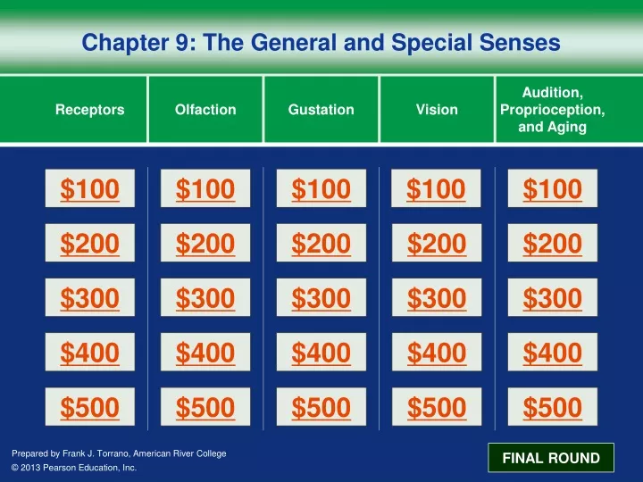 chapter 9 the general and special senses