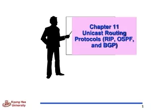 Chapter 11  Unicast Routing Protocols (RIP, OSPF, and BGP)