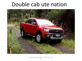 Double cab ute nation