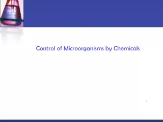 Control of Microorganisms by Chemicals