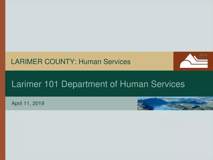 larimer county human services