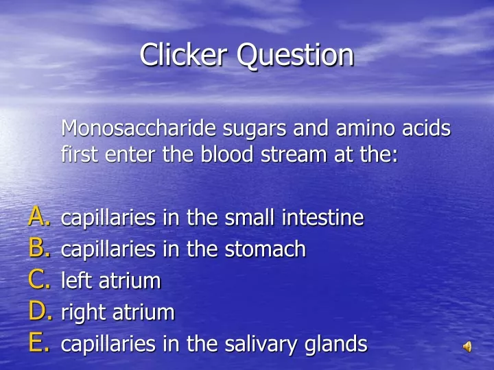 clicker question