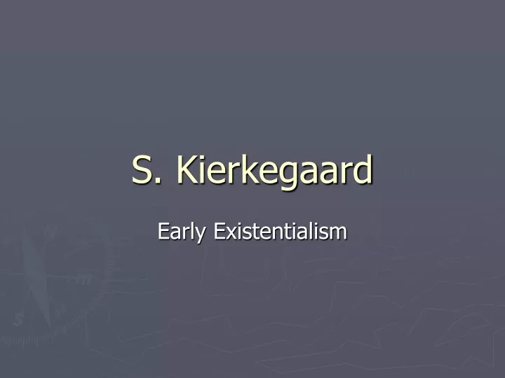 s kierkegaard