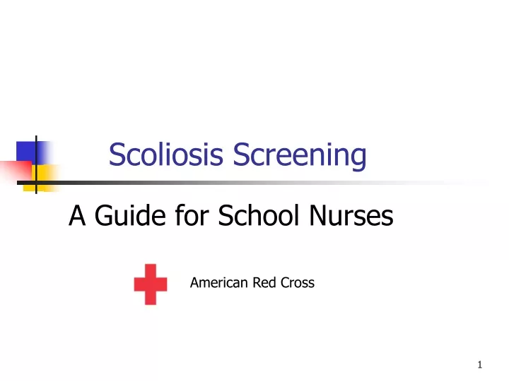 scoliosis screening