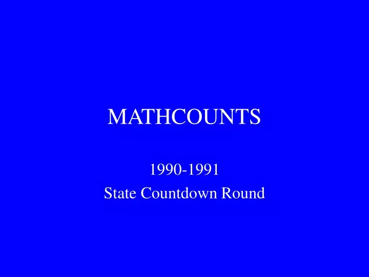 mathcounts