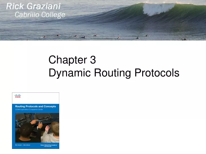 chapter 3 dynamic routing protocols