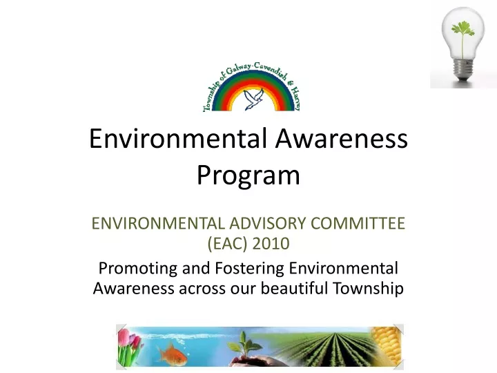 environmental awareness program