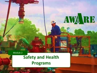 Safety and Health Programs