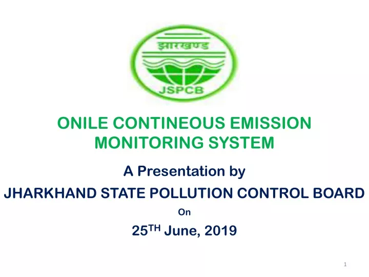 onile contineous emission monitoring system
